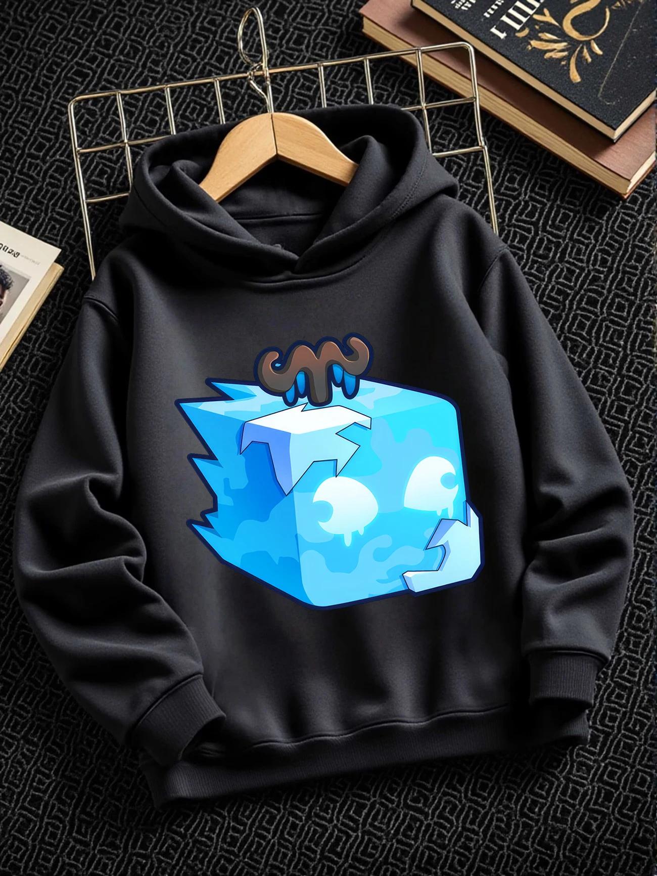 Happy Fruit Box Pullover Sweatshirt Summer Cute Crewneck Boys Girls Age 3-14 100