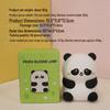 Customizable Seven-Color Rechargeable Silicone Panda Night Light