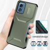For Motorola Moto G Play (2024) 4G/G22 Case Slide Lens Protection TPU+PC Shockproof Phone Cover