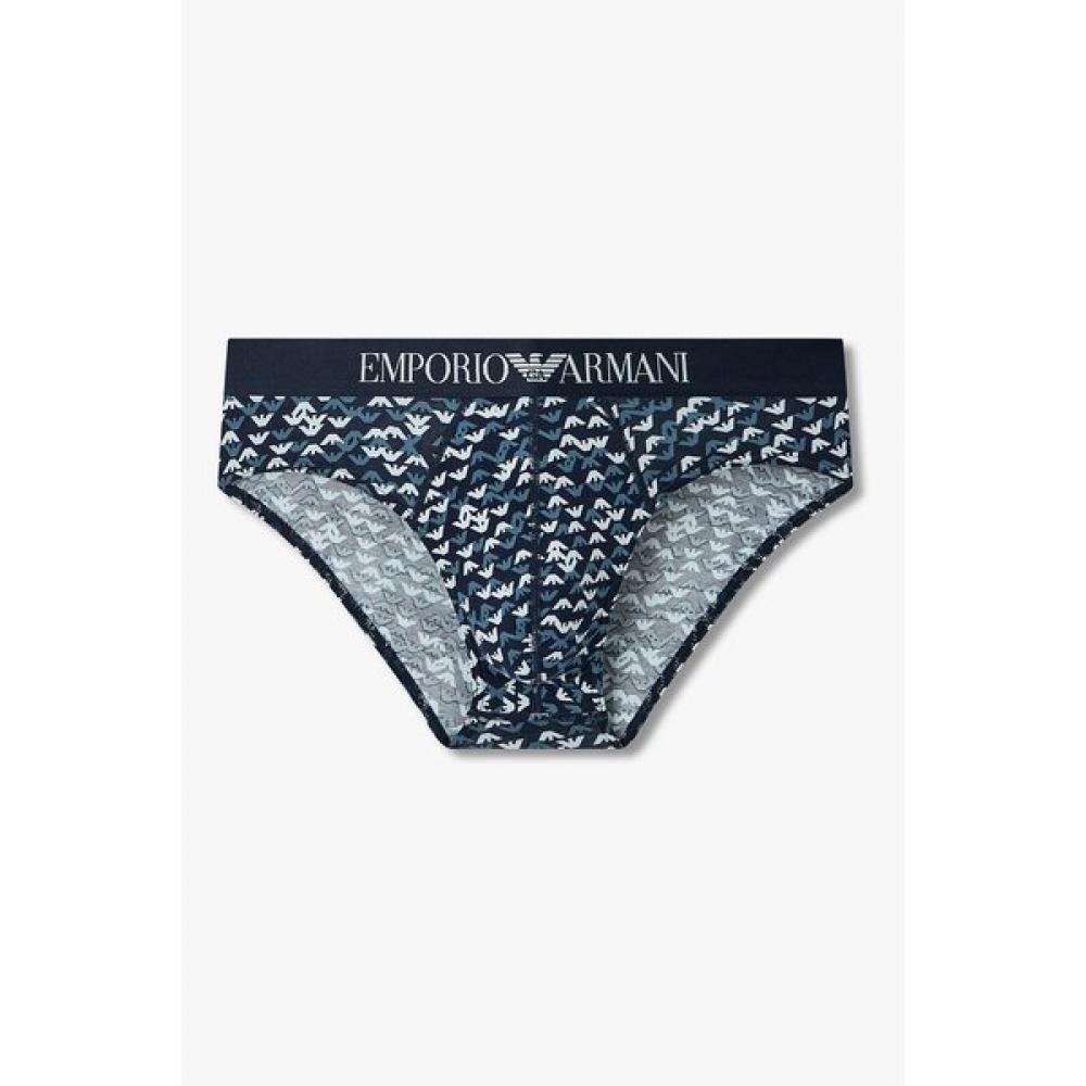 Emporio Armani Men S Geometric Logo Brief 0816111017 S(95)