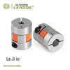 Leji 3D Printer Z-Axis Aluminum Plum Blossom Coupler Upgrade with T-Type Lead Screw