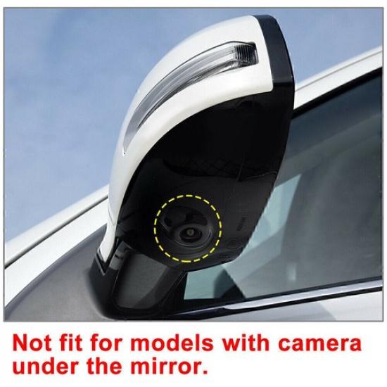 Door Side Rear View Mirror Trim Cover For Mitsubishi Outlander 2013-