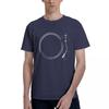 Turntable - Vintage Audio LP Vinyl Record Player Print Men T-shirts Cotton Casual Breathable Tops Plus Size Clothes