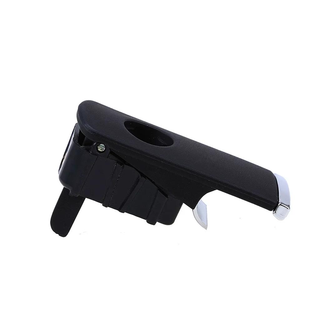New Glove Box Lid For Glove Box Lid Handle Left Hand Drive Glove Box Lid Handle Puller For A4 8E B6 B7 2001‑2007 Black With hole