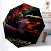 1pc Lord of the Rings Return of the King Automatic Folding Umbrella - Compact 8-Rib Design, Durable Plastic & Iron1347L