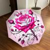 1pc Rose Crown Pattern Umbrella  Automatic Opening and Closing Umbrella, High quality Umbrella, Ideal Gift for Her 185