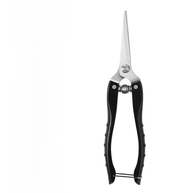 

Садовые ножницы из нержавеющей стали для сбора фруктов и обрезки, садовые ножницы, секатор с зубчатой рукояткой из цинкового сплава для толстых веток