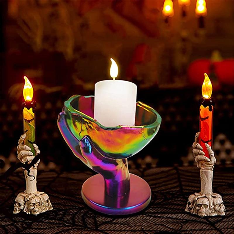 Horký! DIY Ruční Držák Lebky Silikonová Forma Květináč Stolní Úložný Box na Šperky Formy na Epoxidovou Pryskyřici