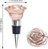 Rose Wine Saver Stopper: Reusable, Fresh-Keeping, Great Gift for Wine Lovers & Wedding Favors