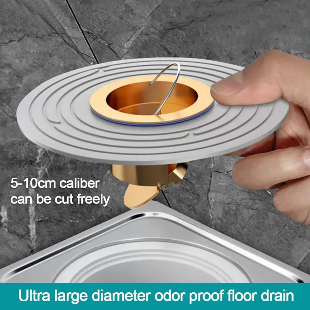 

Prevent Backflow and Quick Drainage with Bathroom Sink Strainer White-plastic core