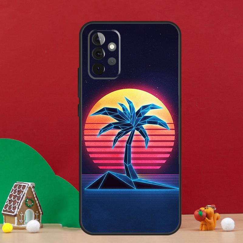 

Neon Retrowave 80s Vintage Art Case For Samsung Galaxy A56 A33 A13 A36 A23 A52 A32 A12 A54 A34 A14 A16 A53 A15 A35 A55 A17 Samsung A14