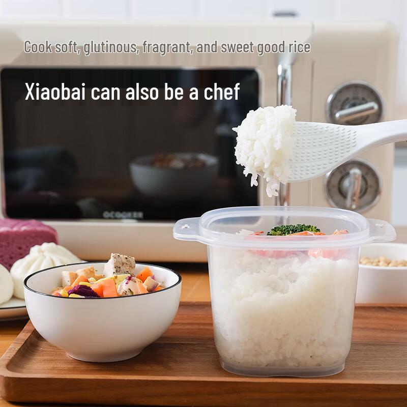 Microwaveable Rice Cooking Lunch Box Set
