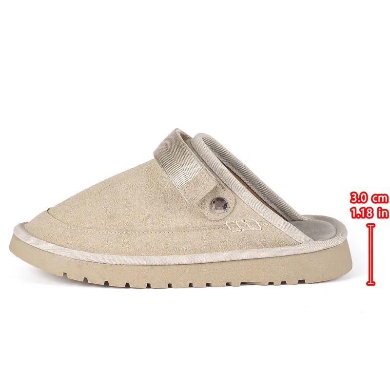 Fashion Couple's Same Style Winter Slippers 2024 Casual and Fashionable Large Size Slippers Light and Comfortable Indoor Cotton Slipper