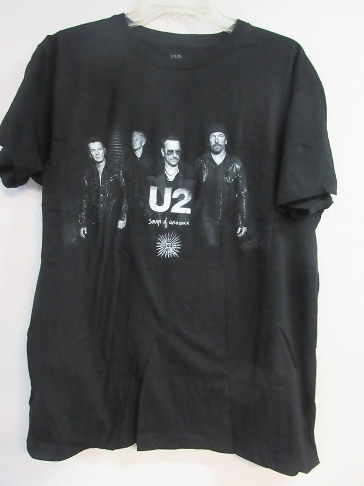 U2 OFFICIAL MERCH BONO SONGS OF INNOCENCE 2024 CONCERT BAND MUSIC  LARGE Unisex T-Shirt L