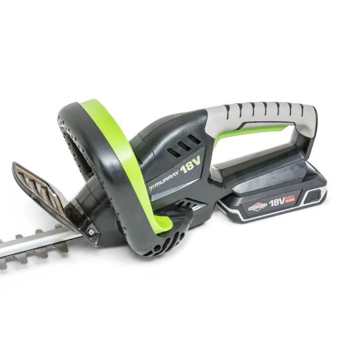 MURRAY Taille-haie électrique - 18V 2,5Ah - Lame 51 cm
