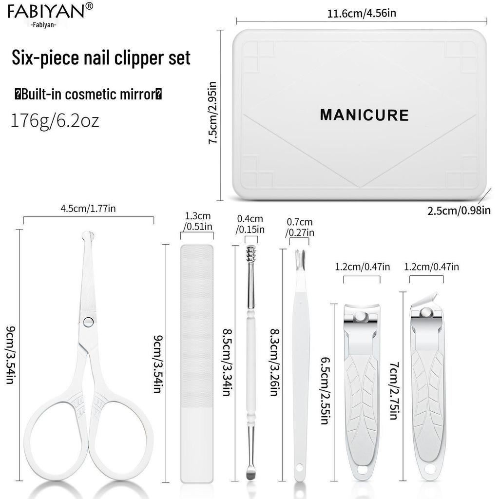 Premium Smudge-Proof & Splash-Proof Nail Clipper Set for Men and Women