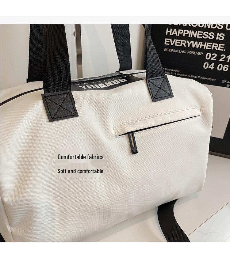 Unisex Large Capacity Travel & Fitness Bag with Dry-Wet Separation