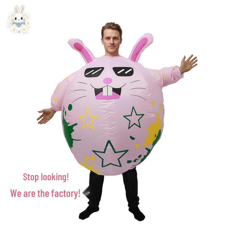 Thanksgiving Festival Cosplay Inflatable Turkey Costume for Parties and Performances