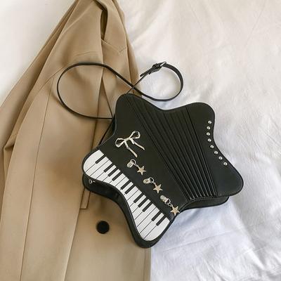 Unikalna torba crossbody w kształcie pięcioramiennej gwiazdy od projektanta Nowy plecak damski z kokardą, gwiazdą, frędzlami i zamkiem błyskawicznym Torby na ramię dla pikantnej dziewczyny, modne