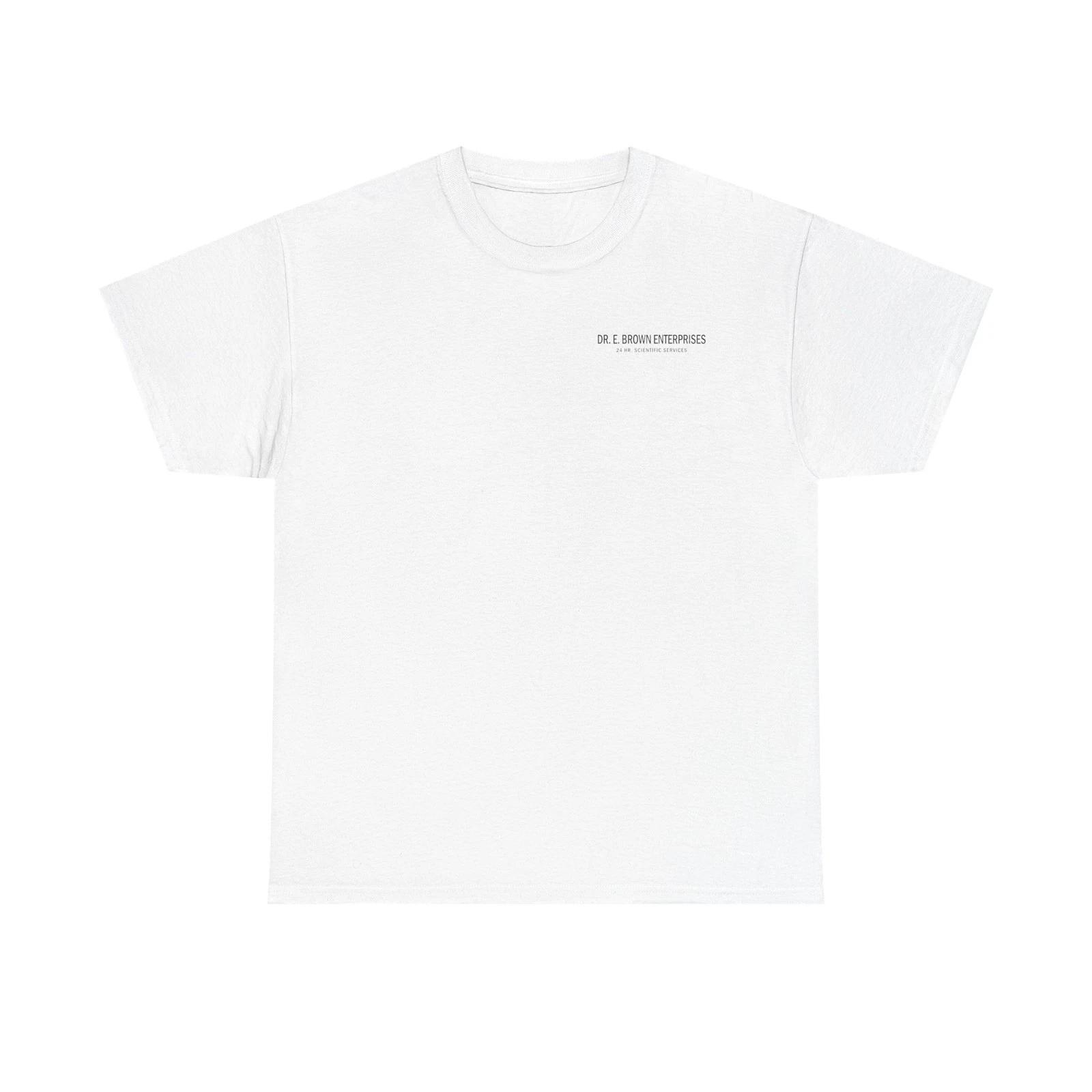 Doc Brown Logo - Pop Culture Movie Fan Graphic Gildan Cotton Tee 4XL