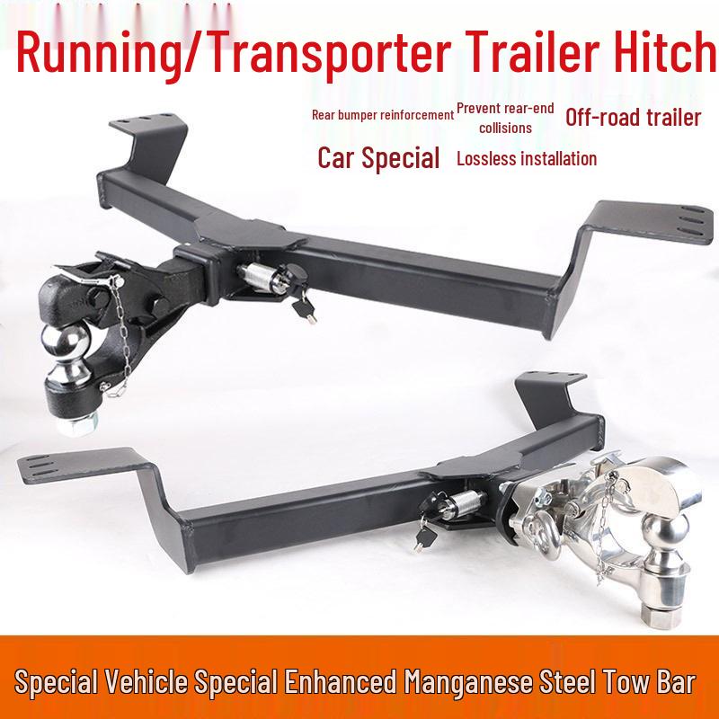 Toyota Fortuner/FJ Cruiser Tow Hook & Bar with Recovery Rack and Rear Trailer Hitch for Yacht
