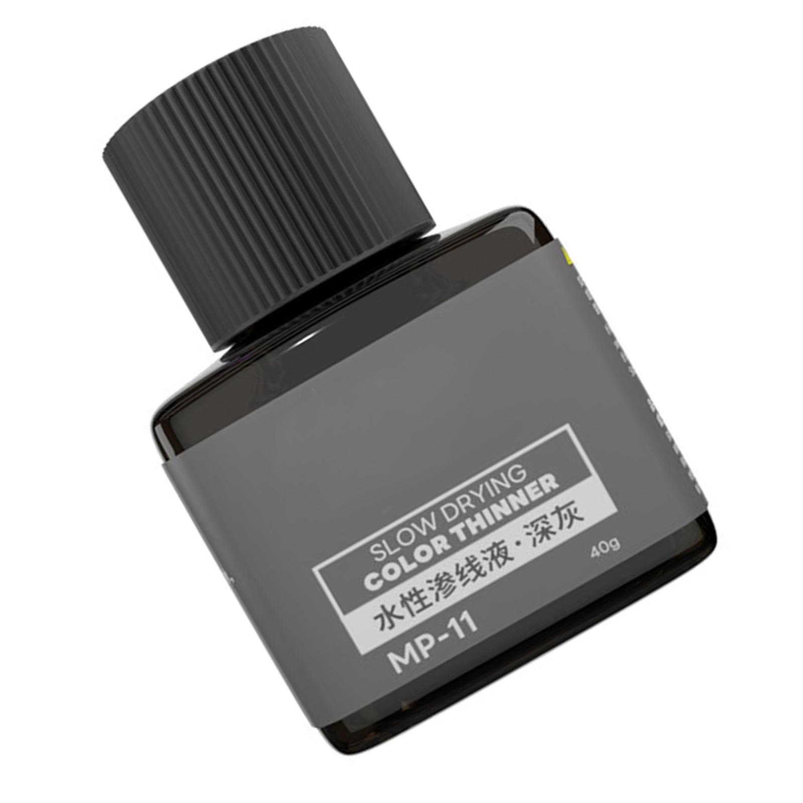 

1 флакон подводки на водной основе для ночного использования, подчеркивающей детали модели, быстро проникающей, нетоксичной, легко смываемой серый