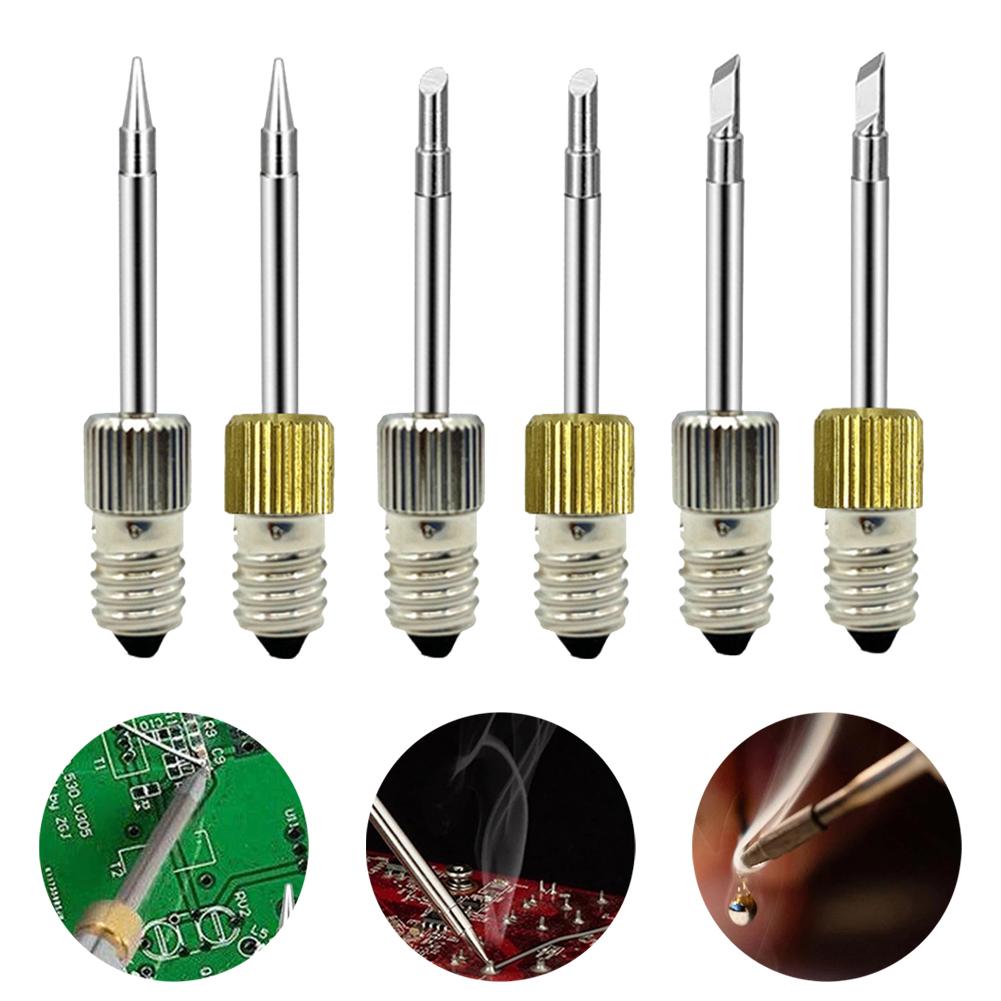 Welding Tips Soldering Iron Tips Rust Resistant Steel USB Charging With E10 Interface 50mm Brandnew For Welding Applications