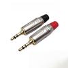 1 ks DIY Konektor pro zapojení High-End Pozlacený 3,5mm Jack pro sluchátka Třívodičový Stereo Dvoukanálový Audio Konektor pro Počítač