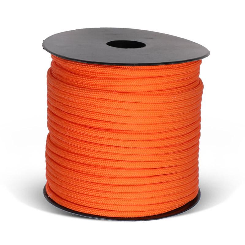 50 Meter Long Spool Mounted 4mm 9 Core Umbrella Rope Outdoor Camping Emergency Survival Rope Tent Awning Rope Windproof Rope