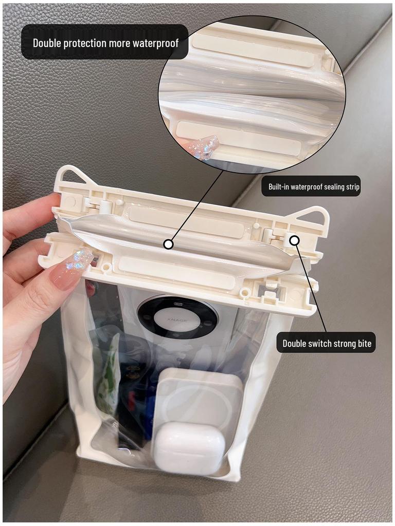 Velkokapacitní dotykový crossbody vodotěsný vak na telefon pro plavání a rafting