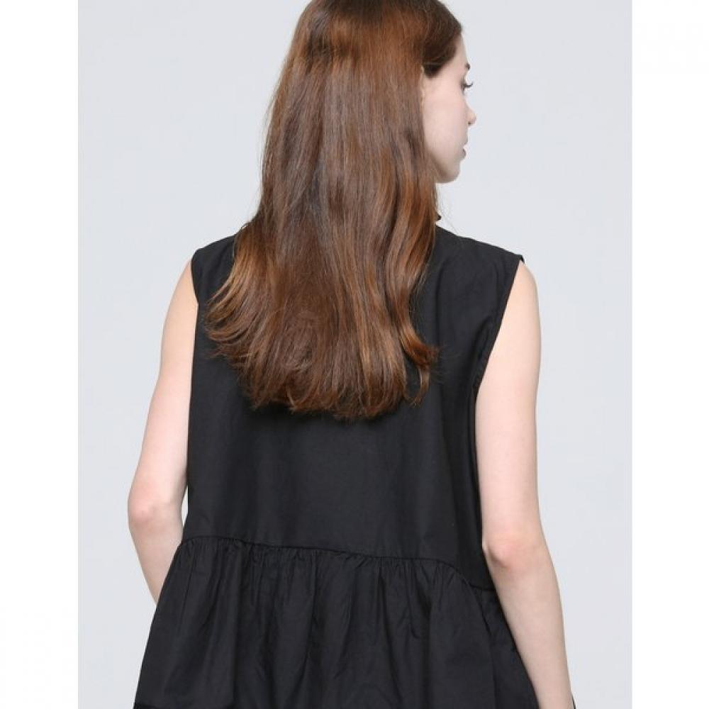 Son Jung Wan Frill Sleeveless Blouse Zdh6262101
