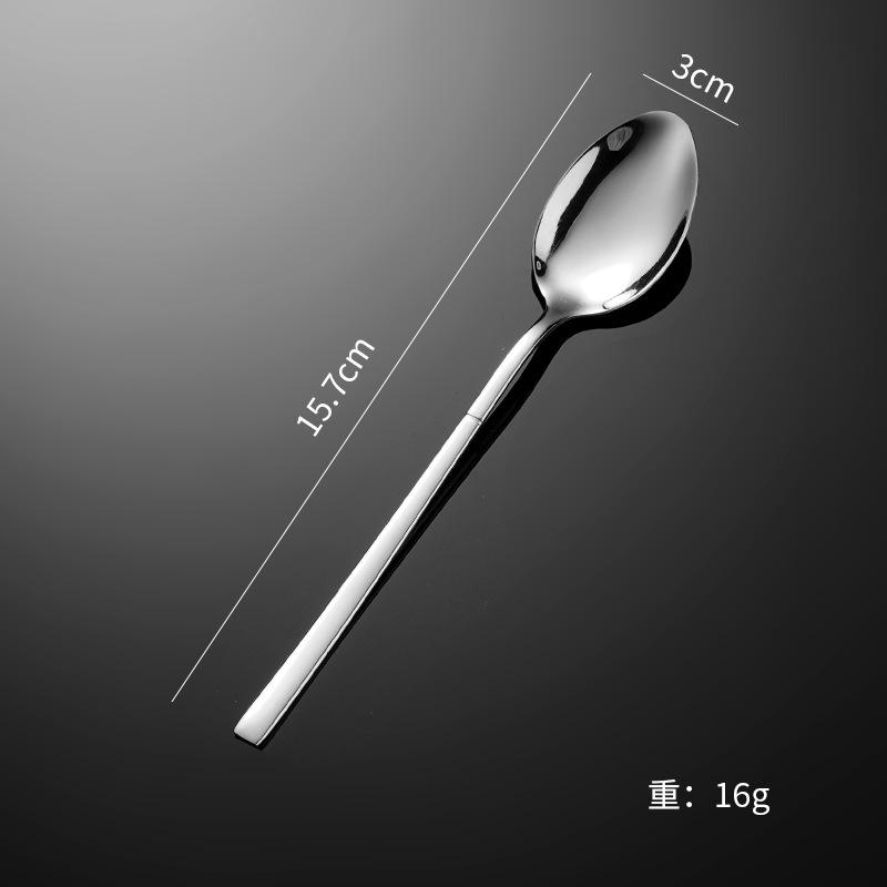 Stainless steel tableware knight western food knife and fork tableware set steak knife and fork premium fork spoon