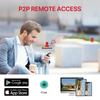 LS VISION Cámara PTZ Exterior UE 9MP 4K HD Zoom Híbrido 8X Tres Lentes Doble Pantalla Cámara IP Wifi 4MP Alarma Luz Policial Vigilancia CCTV ICSee