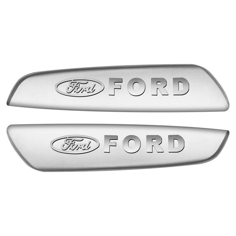 AAAML1 Car Side Door Body Fender Stickers Emblem Badge Decal Accessories For Ford Fiesta Mondeo Fusion Explorer Escape Shelby Edge Kuga