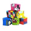 Hand-Sewn Cartoon Beanbag for Kids - Durable Canvas with Rice Husk Filling, Perfect for Kindergarten and Outdoor Sports