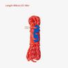 4Pcs Reinforced Reflective Camping Ropes with Buckles Windproof Rope Guy Lines  Camping Accessories
