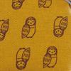Animal Purse Gusset and Owl [Maeda Senko] [Goshiki Hanpu-do Series] 3.5-inch (with Beads) 333-30003-003