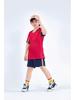Unisex bedruckter Fußballteam-Trainingsanzug - für Erwachsene & Kinder, kurzärmelig, atmungsaktives Material