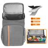 Leechatwin Insulated Cooler Warm and Cold Extra Thick Can Be Carried by Hand or Over the Ideal for Outdoor and Shopping Backpack, Box, Foldable,