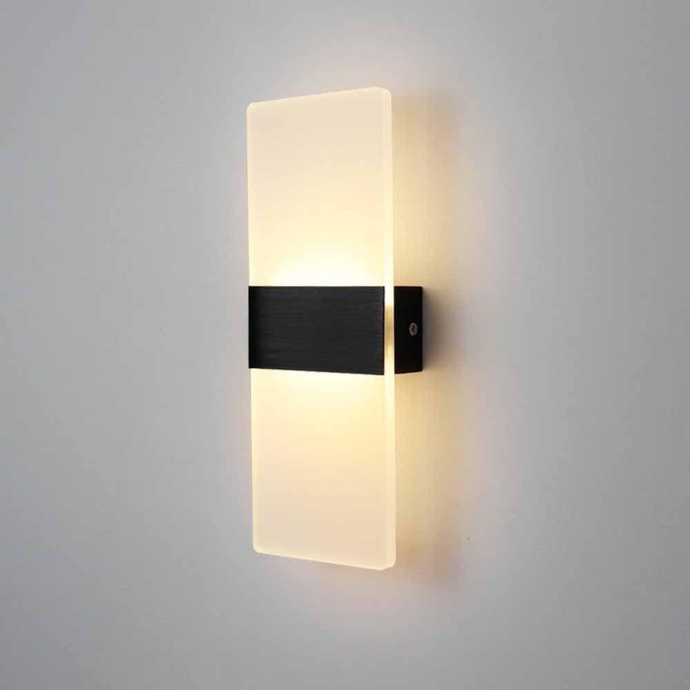 Acrylic Material LED Wall Lamp AC 220V Indoor Wall Light Wall Sconce Lamp  Bedside Lighting