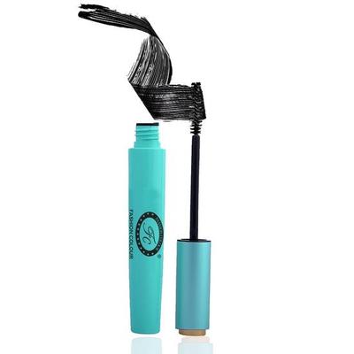 FASHION COLOUR Cat Eye Waterproof Mascara | Volumizing | Long Wear | Smudgeproof | Helical Brush | Clump Free Look | Extreme Black | 10g
