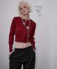 Rosefrantz Classic Knit Cardigan [Burgundy]