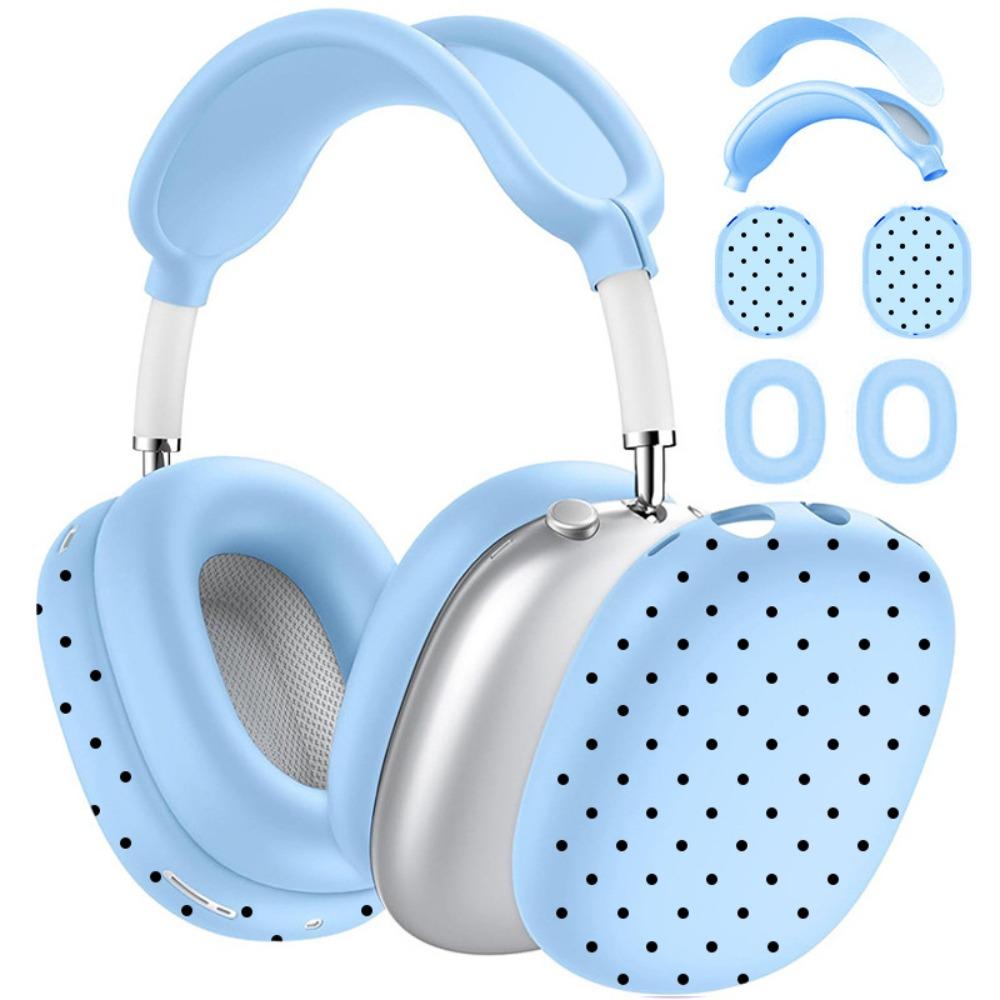 4Pcs Full-protection Headphone Protective Cover Shockproof Ear Pads for AirPods Max 2/AirPods Max