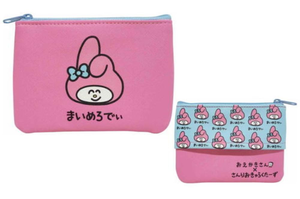 K Company x Sanrio Characters Tissue Pouch My Melody H95 x W130 x D7mm Oekaki-san SAO-TP-MM