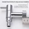 Larsd Extended Stainless Steel Washing Machine Faucet