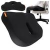Dr.Medic Seatrest™ Ergonomic Office Cushion with Coccyx Support for Car Office Chair Seat
