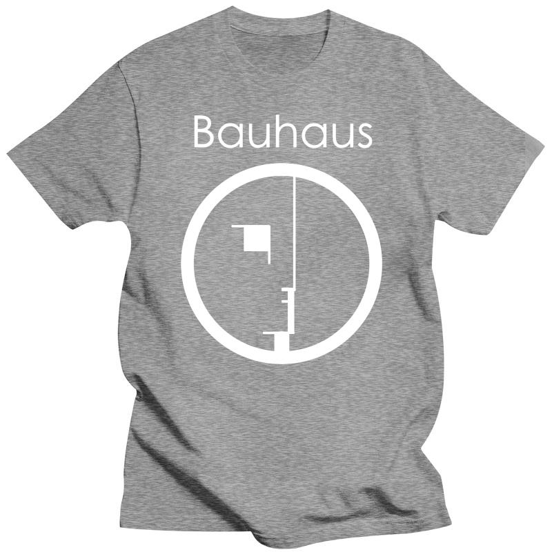 BAUHAUS Spirit Logo Tshirt Post Punk Gothic Rock Tee Men  Black New S
