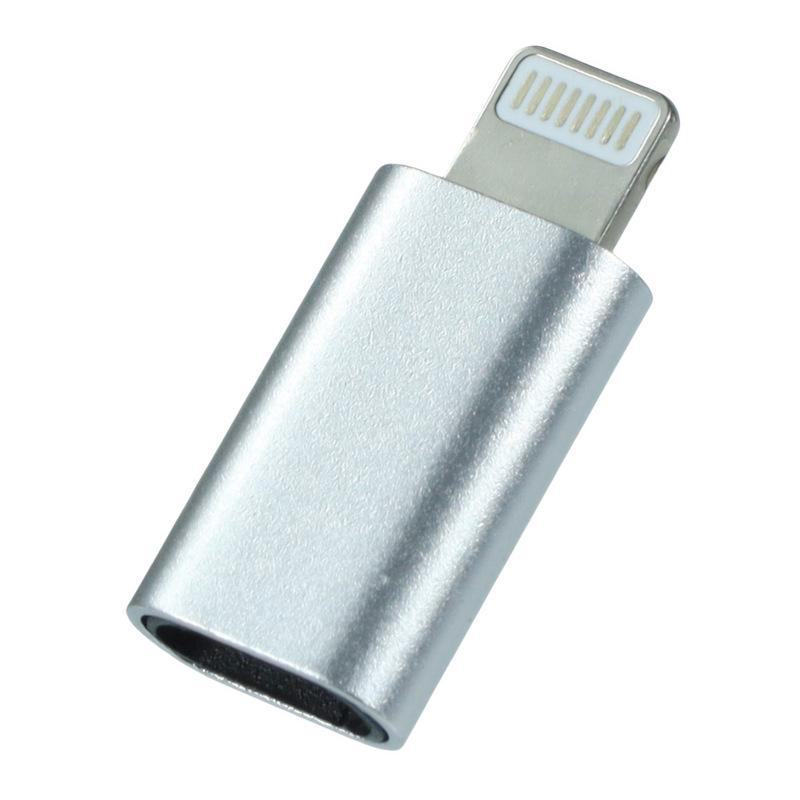 

Адаптер USB Type-C на Micro USB OTG для устройств Android и Apple, конвертер из алюминиевого сплава для зарядки и передачи данных