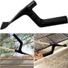Extendable Portable Gutter Cleaning Brush Leaf Roofing Detachable Guard  Clean Behind Skylights