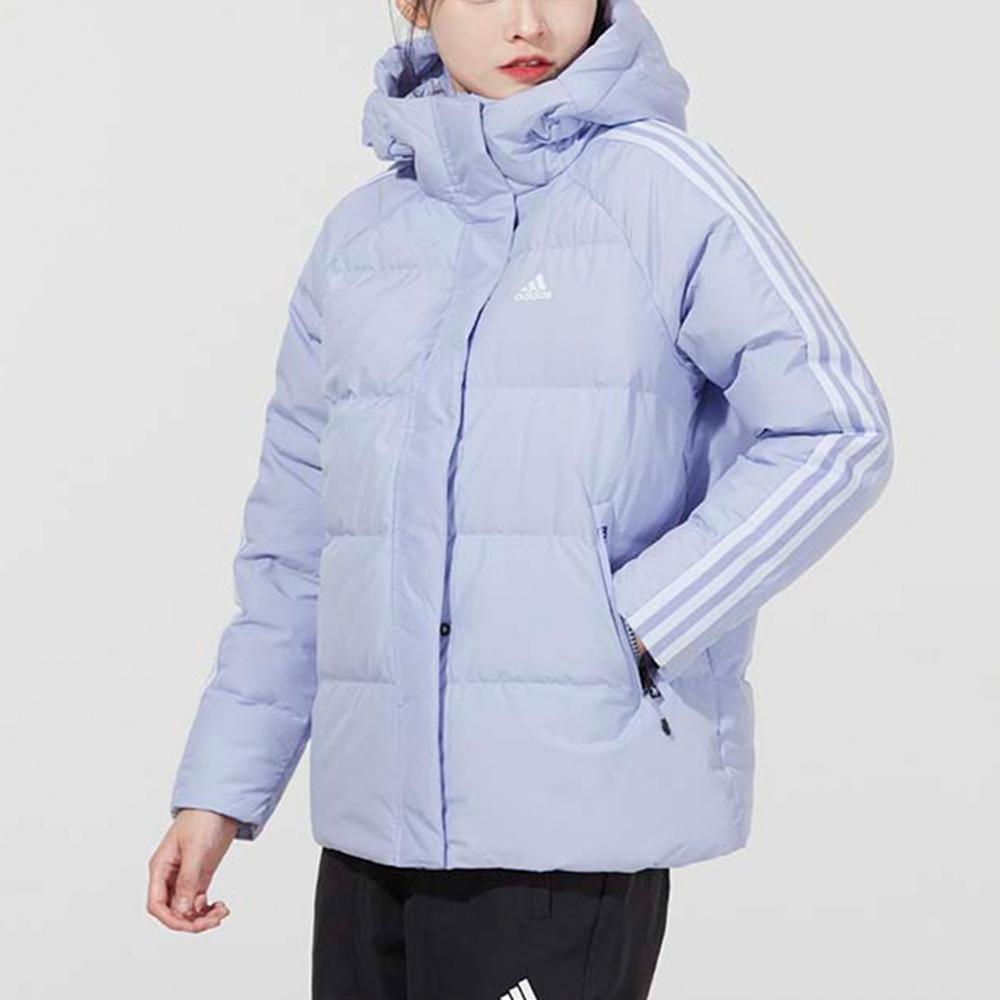 (WMNS) adidas Faux Suede Puffy Down Jacket Asia Sizing 'Purple' Women's H20811
